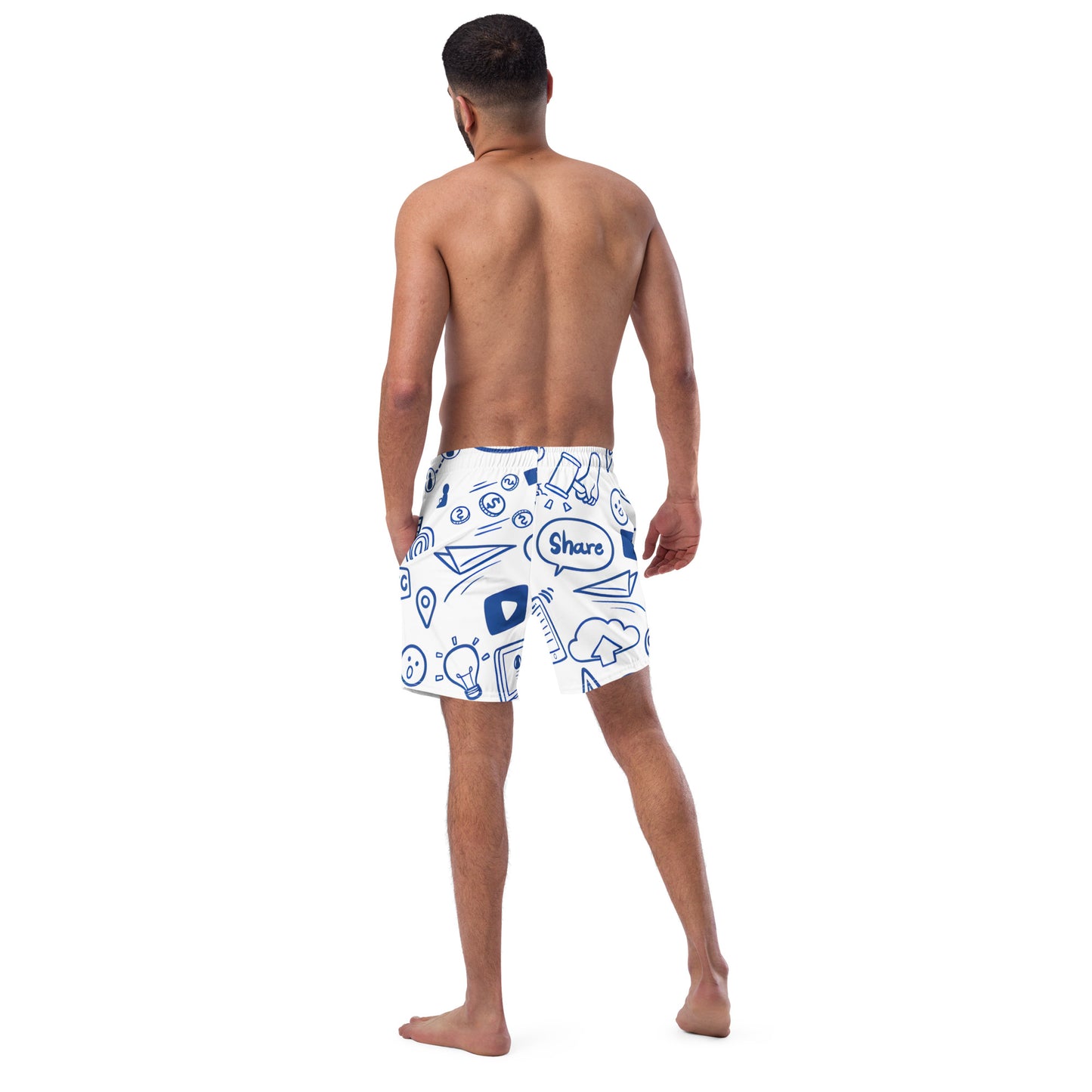 Weird Summer Men's swim trunks 2