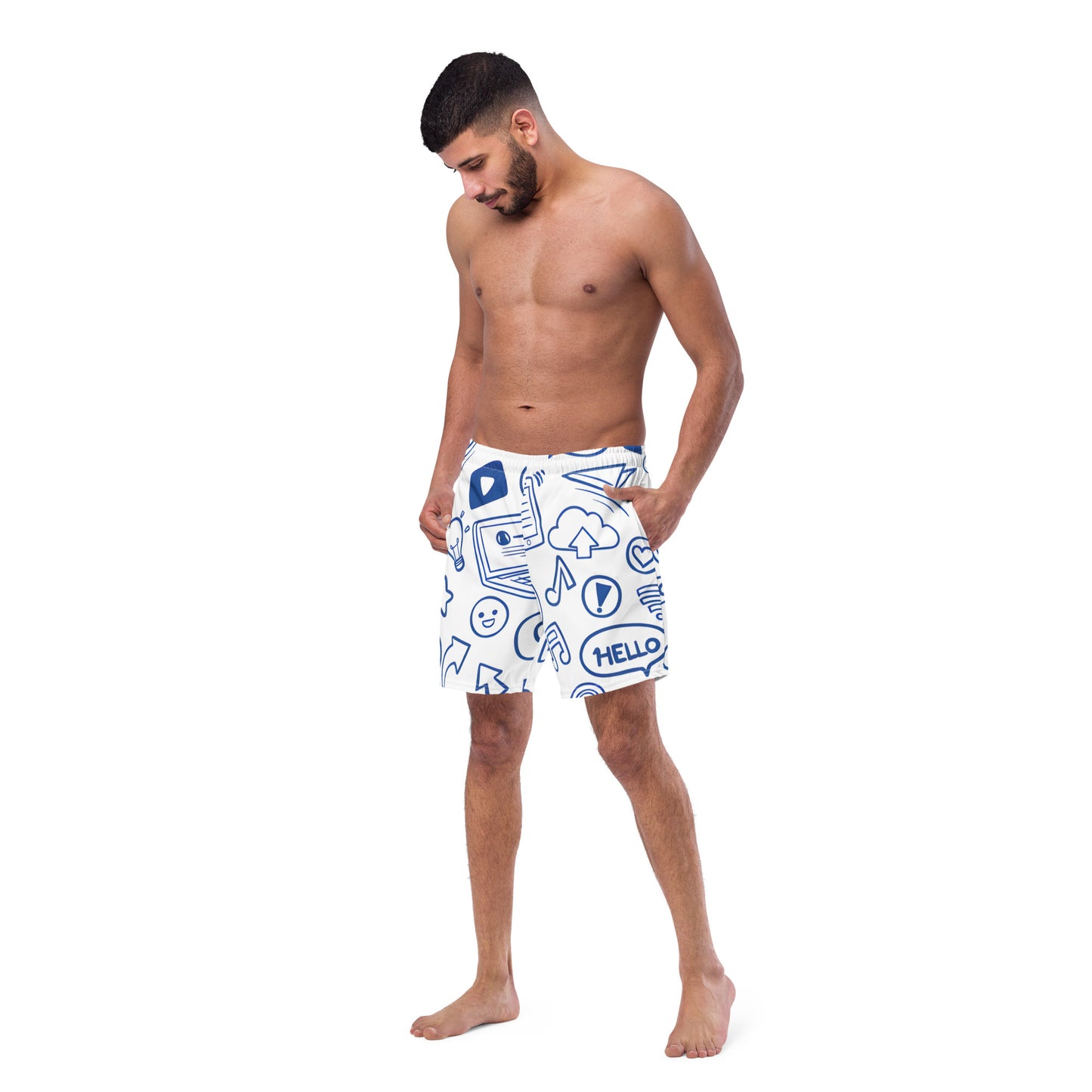 Weird Summer Men's swim trunks 2